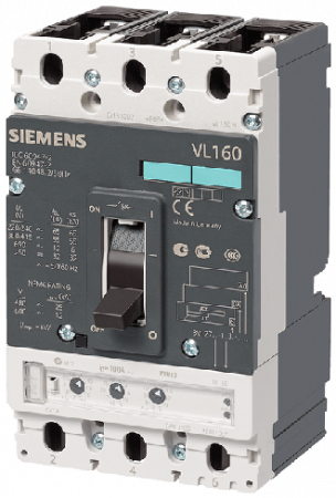 Компактные автоматические выключатели серии 3VL до 1600А Siemens